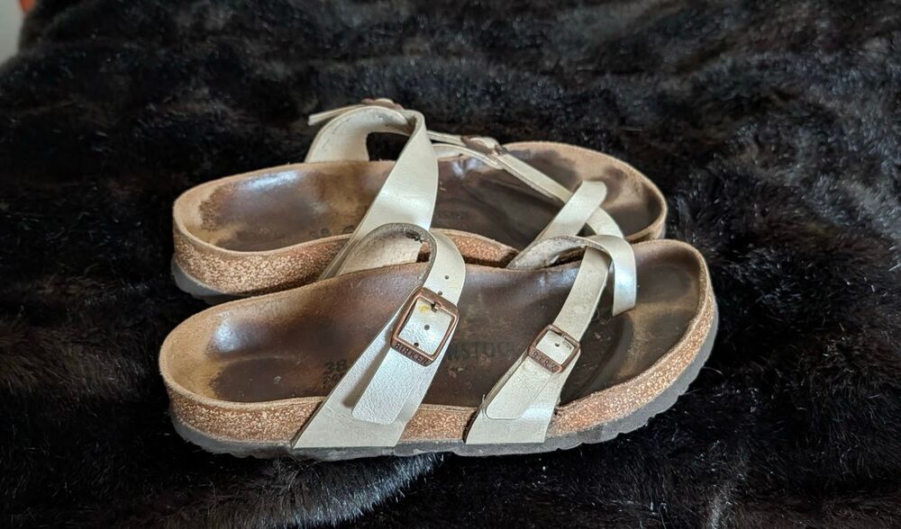 Birkenstock Mayari Birk Flor 38 Eur Ladies 7.5-8 Us sandals shoes